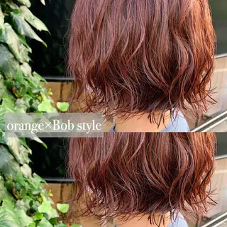 ショート カラー パーマ 溝口 恭章のヘアスタイル
