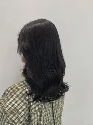 セミロング カラー 和歌山韓国ヘア🌙 MOEのヘアスタイル