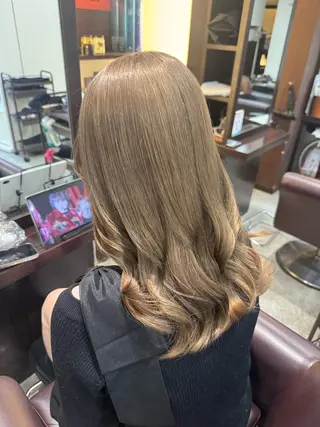 セミロング 柴田 妃菜🧸のヘアスタイル