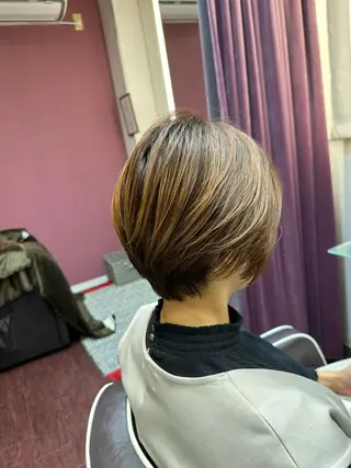 ショート LA.DONNA所属・大島 龍興のヘアスタイル