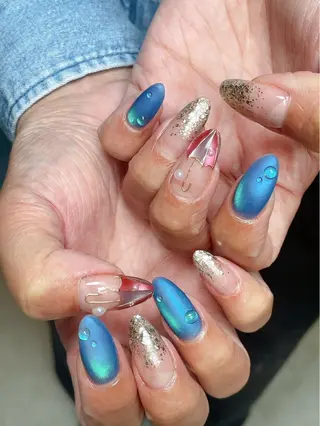 ネイル kikinail 溝の口のネイルデザイン