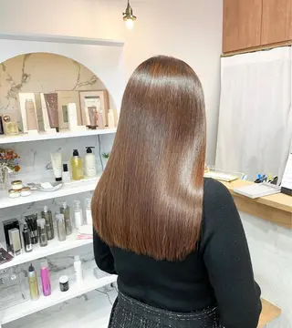 ロング カラー パーマ ヘアアレンジ キッズ エクステモデル募集 💗大阪梅田/川上のヘアスタイル