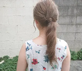 ロング ヘアアレンジ 新生活応援★半額/ 25歳以下　“内間”のヘアスタイル