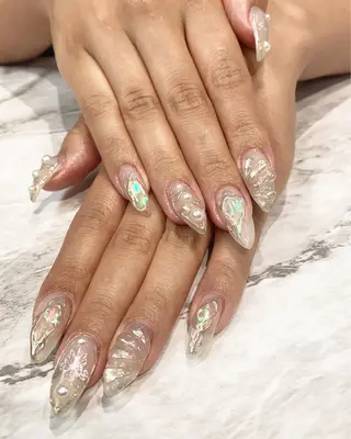 ネイル ✴︎:.｡. MAKI.｡.:✴︎のネイルデザイン