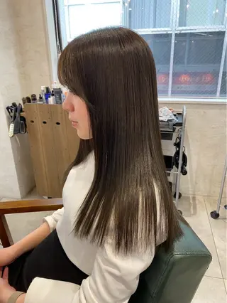 ロング カラー 髪質改善/レイヤー/ 🐣kokoro🌸のヘアスタイル