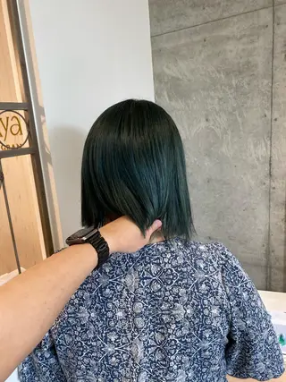 ミディアム 齋藤 椋哉のヘアスタイル