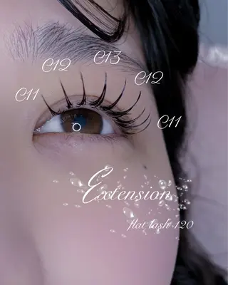 マツエク・マツパ by fleur KOKONAのマツエク・マツパデザイン