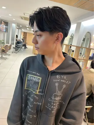 メンズ ❤︎韓国レイヤー❤︎ アカリのヘアスタイル
