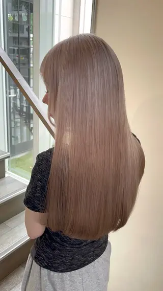 ロング 💫レイヤーカット✨ 透明感カラー工藤雄大のヘアスタイル