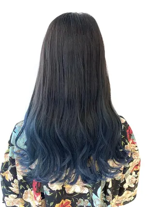 セミロング カラー 無料カットモデル募集 スタイリスト石井大夢のヘアスタイル