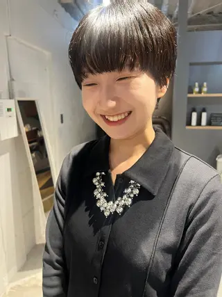 ショート 吉祥寺/パーマ/ カラー/Abeのヘアスタイル