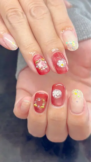 ネイル 手書きが得意🖌️ Y’s  nailのネイルデザイン
