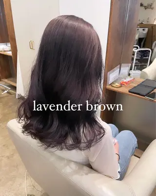 ロング カラー 【完全個室】髪質改善 暖色カラー/山崎唯奈のヘアスタイル