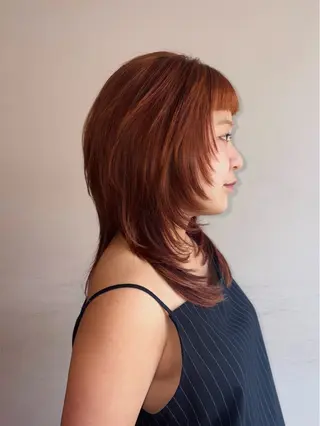 ロング 한국에English OK🌼unaのヘアスタイル