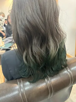 カラー 元永 沙知のヘアスタイル