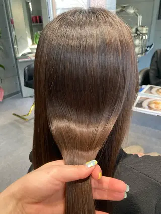 ロング 髪質改善☺︎縮毛矯正 ふじい まりんのヘアスタイル