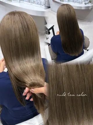 ロング ハイトーン/アレンジ hikaru🐰💕のヘアスタイル