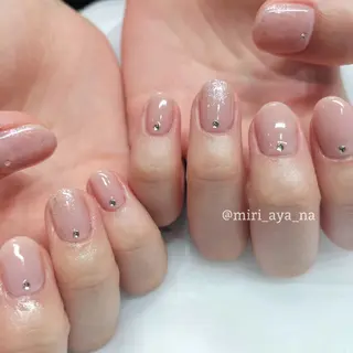 ネイル 新宿代々木/ちゅるん キレイめ/miriのネイルデザイン