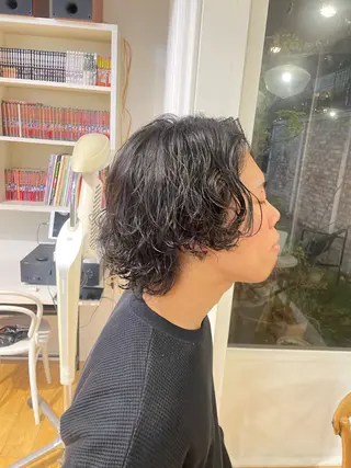 メンズ 丸みショート/ ショート特化/健太郎のヘアスタイル