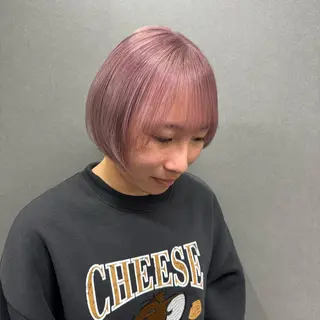 ショート カラー パーマモデル募集中 渥美翔人のヘアスタイル