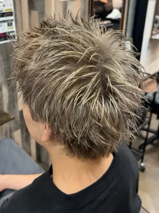 カラー メンズ 💀EDEN聖矢/ ブリーチ"骨格補正"のヘアスタイル