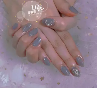 ネイル ラベンダー💖日暮里 ルル💖ネイルのネイルデザイン