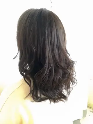 ロング カラー パーマ レイヤー×ヘッドスパ ＊保田遥＊のヘアスタイル