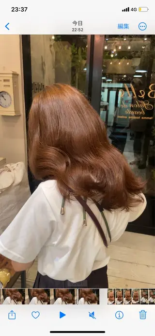カラー ダメージレス美容師 🌱水島侑理のヘアスタイル