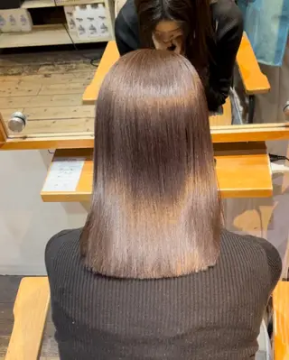 ミディアム 仙石 大祐のヘアスタイル