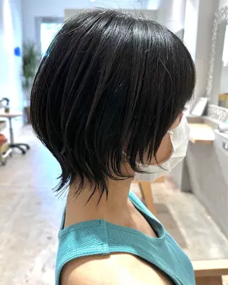 ショート 髪質改善・ クロスパーマ◎倉澤のヘアスタイル