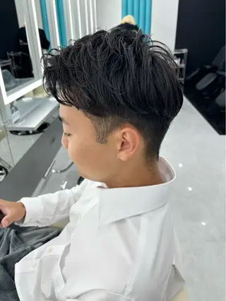 ショート パーマ メンズ TACE新宿所属・TACE AYANOのヘアスタイル