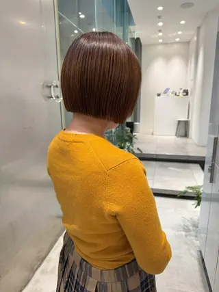 ショート ひかり／ベージュ ／似合わせカットのヘアスタイル