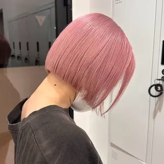 ミディアム カラー 𝐠𝐢𝐫𝐥𝐲 𝐦𝐨𝐝𝐞🖤のヘアスタイル