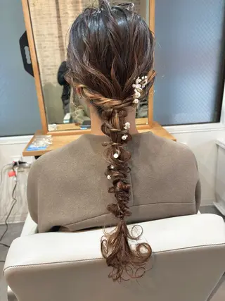 ロング rinrin 天文館のヘアスタイル