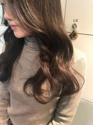 ロング カラー 烏丸韓国ヘア🇰🇷 ayaka🎀のヘアスタイル