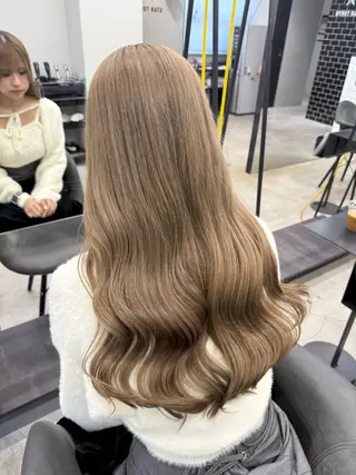 ロング カラー 渋谷髪質改善/縮毛 矯正/かすが🪽🫧のヘアスタイル
