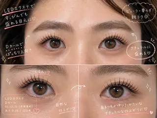 マツエク・マツパ eyelash ricoのマツエク・マツパデザイン