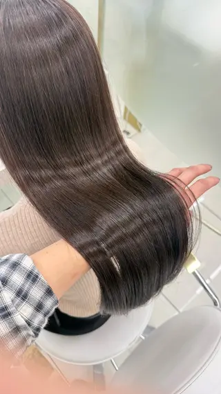 ロング 濱田 剛志のヘアスタイル