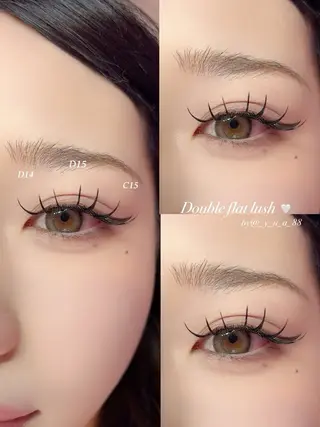 マツエク・マツパ bunny doll所属・YUA bunny_dollのマツエク・マツパデザイン