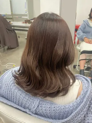 カラー RISA ♡/のヘアスタイル