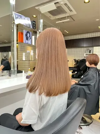 ロング カラー 🎀暖色/ラベンダー /paru🤍のヘアスタイル