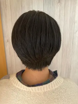 ショート 福原 亜祐美のヘアスタイル