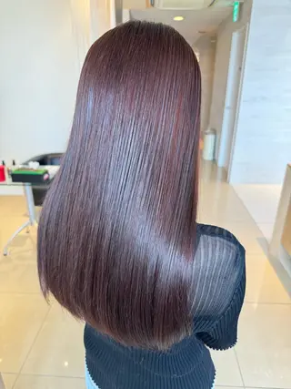 ロング カラー Rinka🍓カット /髪質改善/縮毛矯正のヘアスタイル