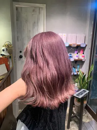 ミディアム カラー むらたねね🌻 艶髪🫧韓国ヘアのヘアスタイル