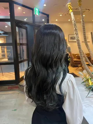 ロング カラー beleefric 🩵チセのヘアスタイル