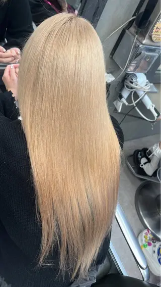 ロング カラー 美魔女 美容師NAOのヘアスタイル