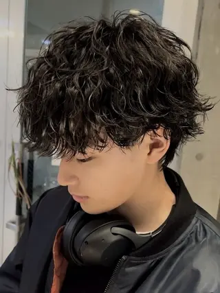 パーマ elima所属・fifth elima.yuanのヘアスタイル