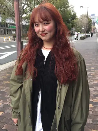 ロング Taat.所属・松林 芽依のヘアスタイル