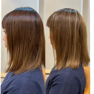 ミディアム 宇野井 勝太のヘアスタイル