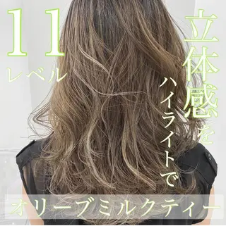 カラー ブリーチなしで 全国から予約殺到♡のヘアスタイル